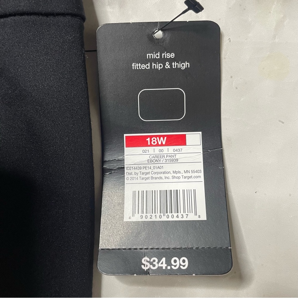 Pure Energy 18W 32” boot cut black pants - Picture 6 of 6